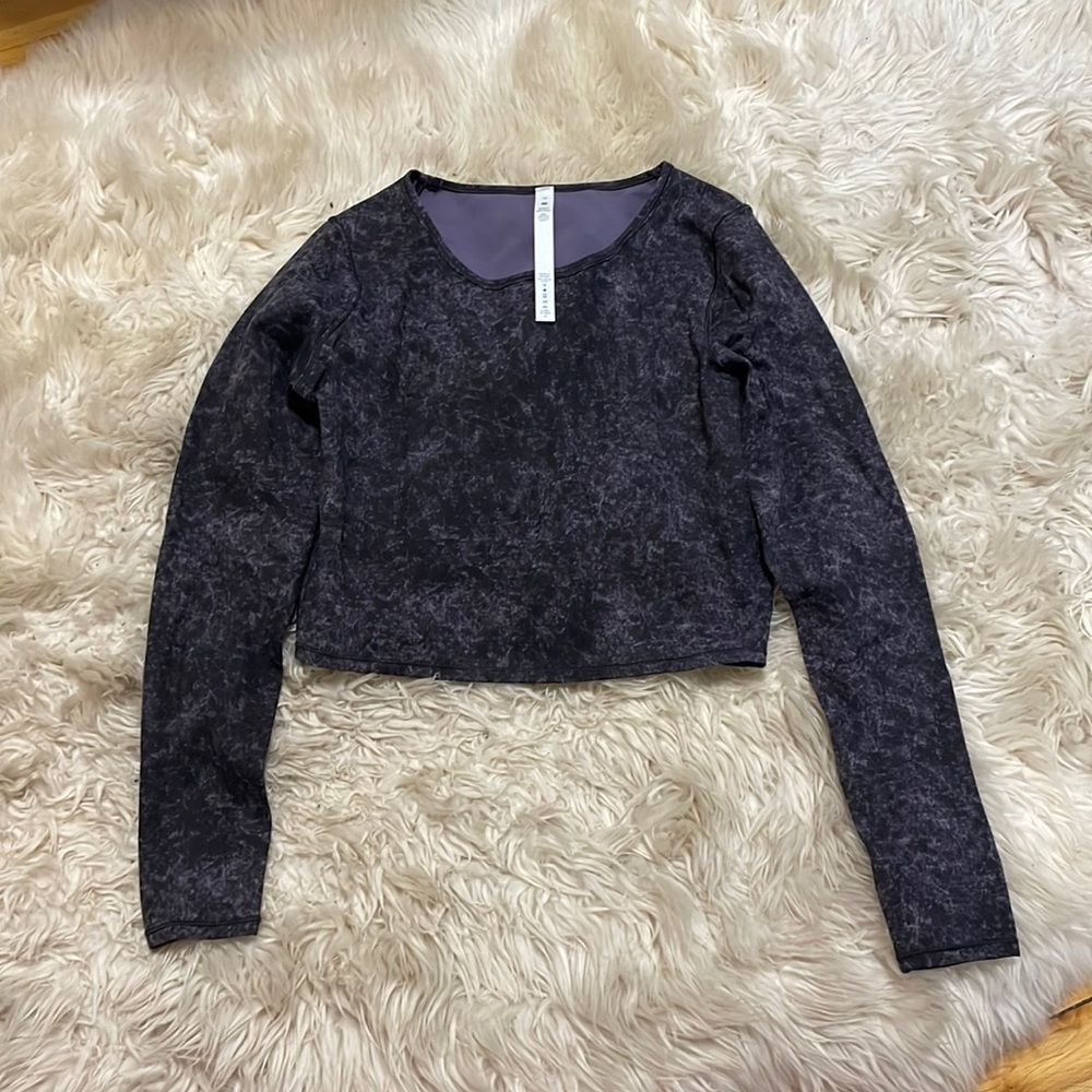 Lululemon cropped sweatshirt